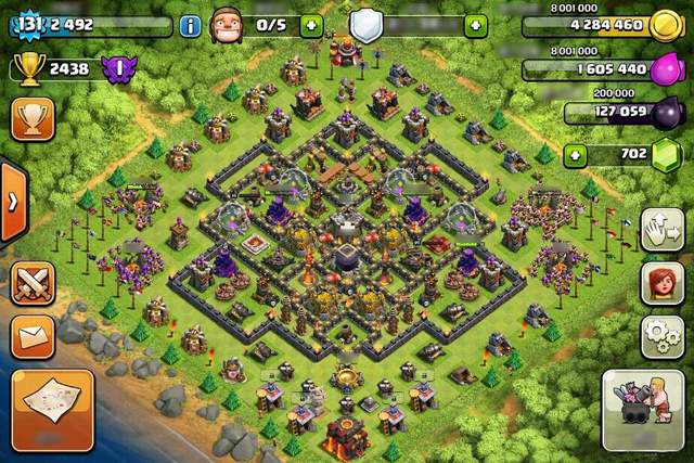 clash of clans layout 1