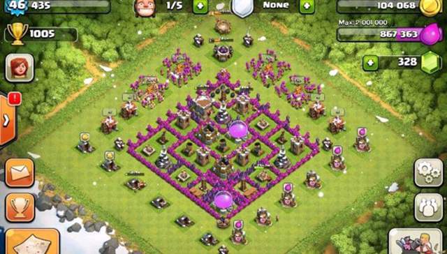 clash of clans layout 4