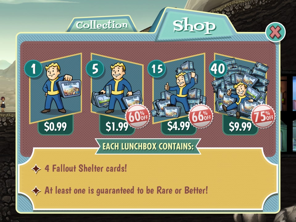 Fallout Shelter lunchbox purchase