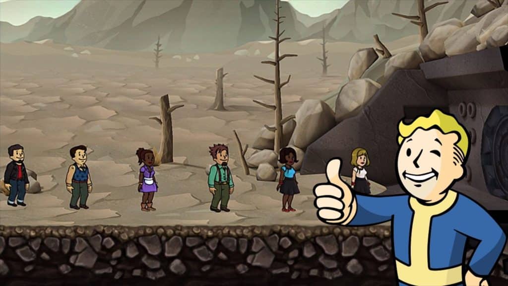 fallout shelter explore 5 locations in the wasteland