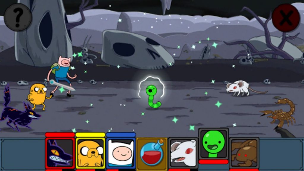 Adventure Time Puzzle Quest abilites combos