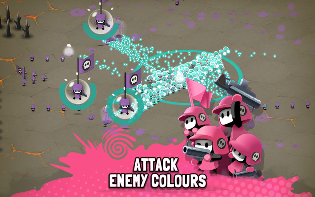 Tactile Wars attack