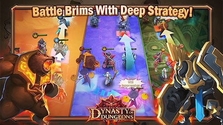 Dynasty of Dungeons battle