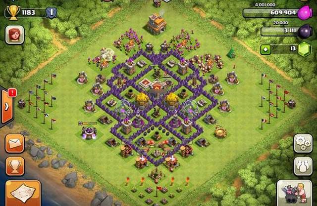 clash of clans layout 5