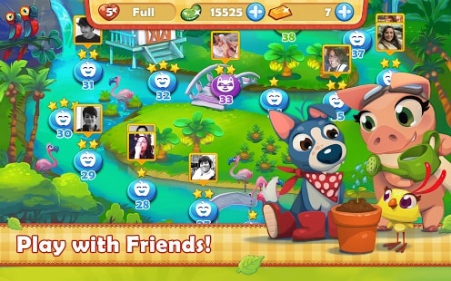 Farm Heroes Saga friends