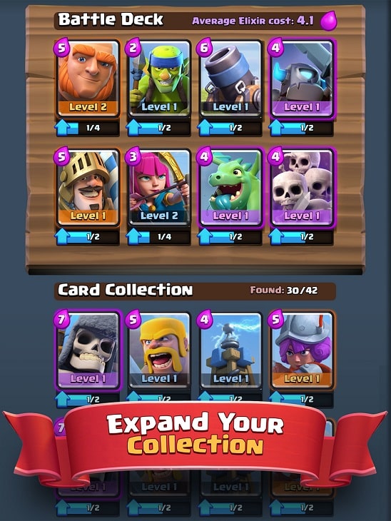 clash royale game freezes when opponent plays cards