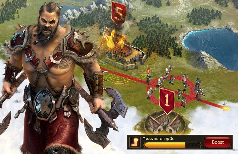 download vikings War of Clans free windows