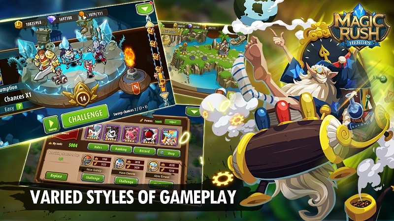 download Magic Rush Heroes apk win