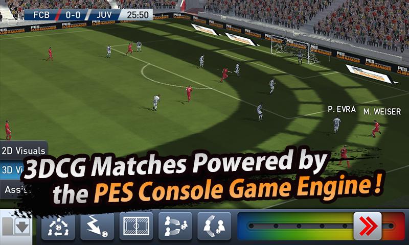 download PES Club Manager free apk