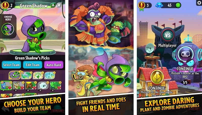 plants vs zombies heroes free download full version