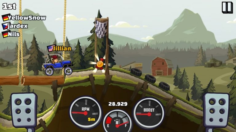hill climb racing 2 best vehicle for each stage